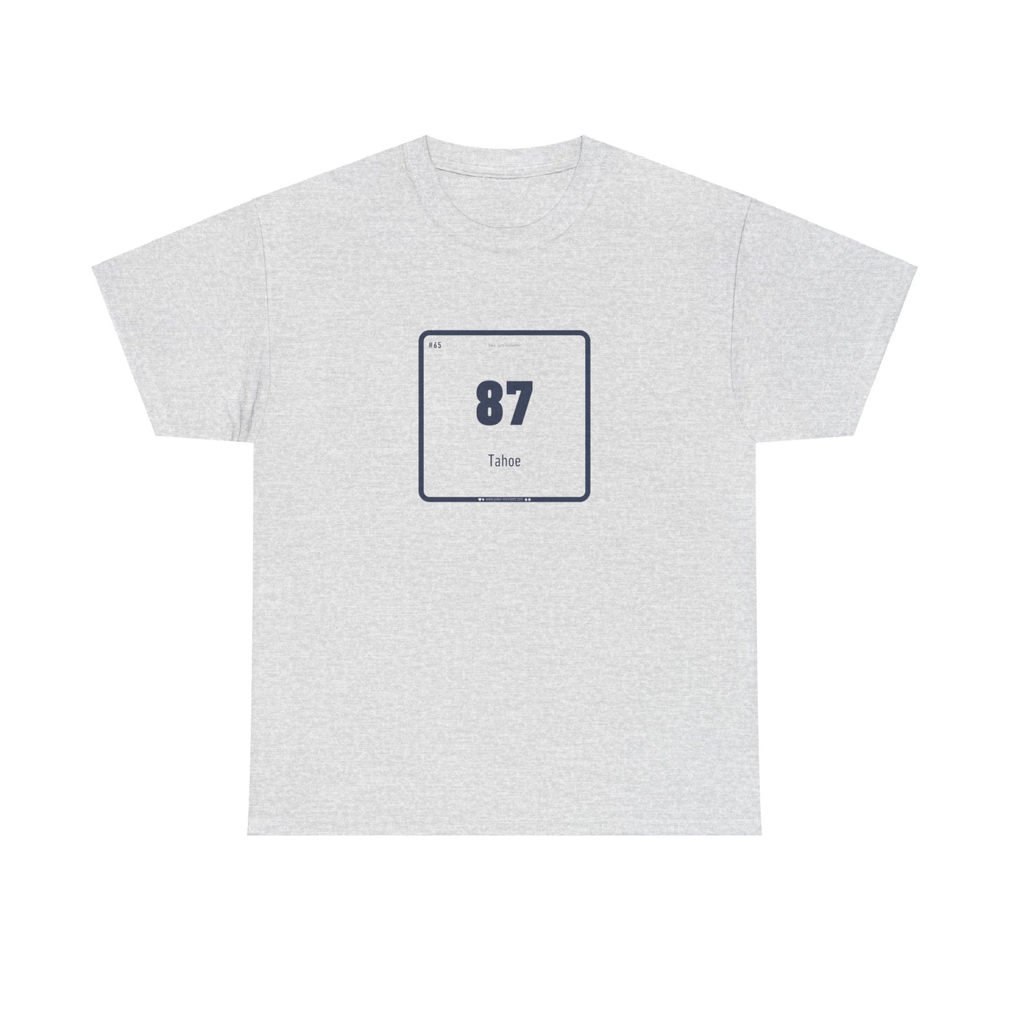 87s - Tahoe Periodic Poker T-shirt - Modern Fun Design