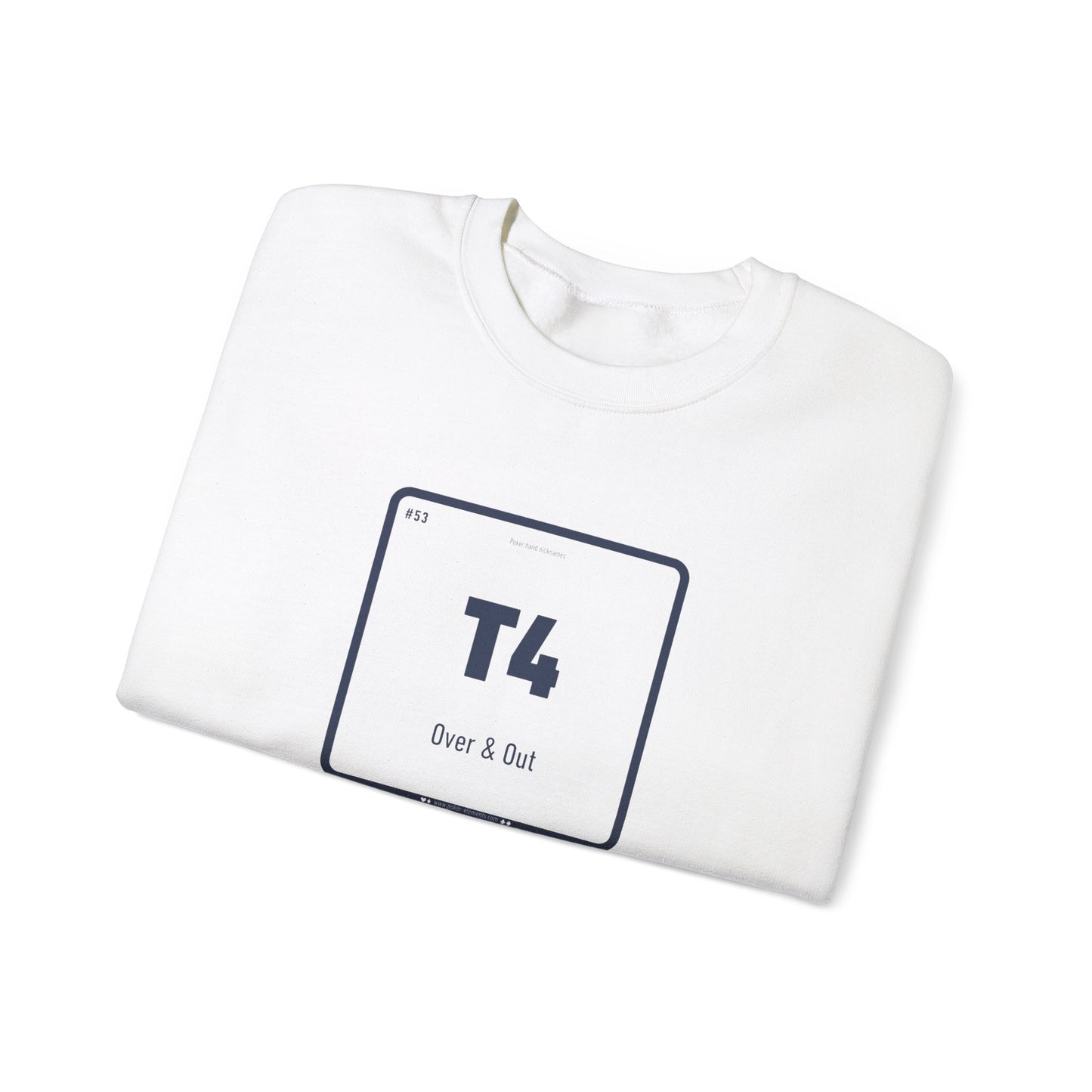 T4 - Over & Out Sweatshirt - Periodic Table Twist
