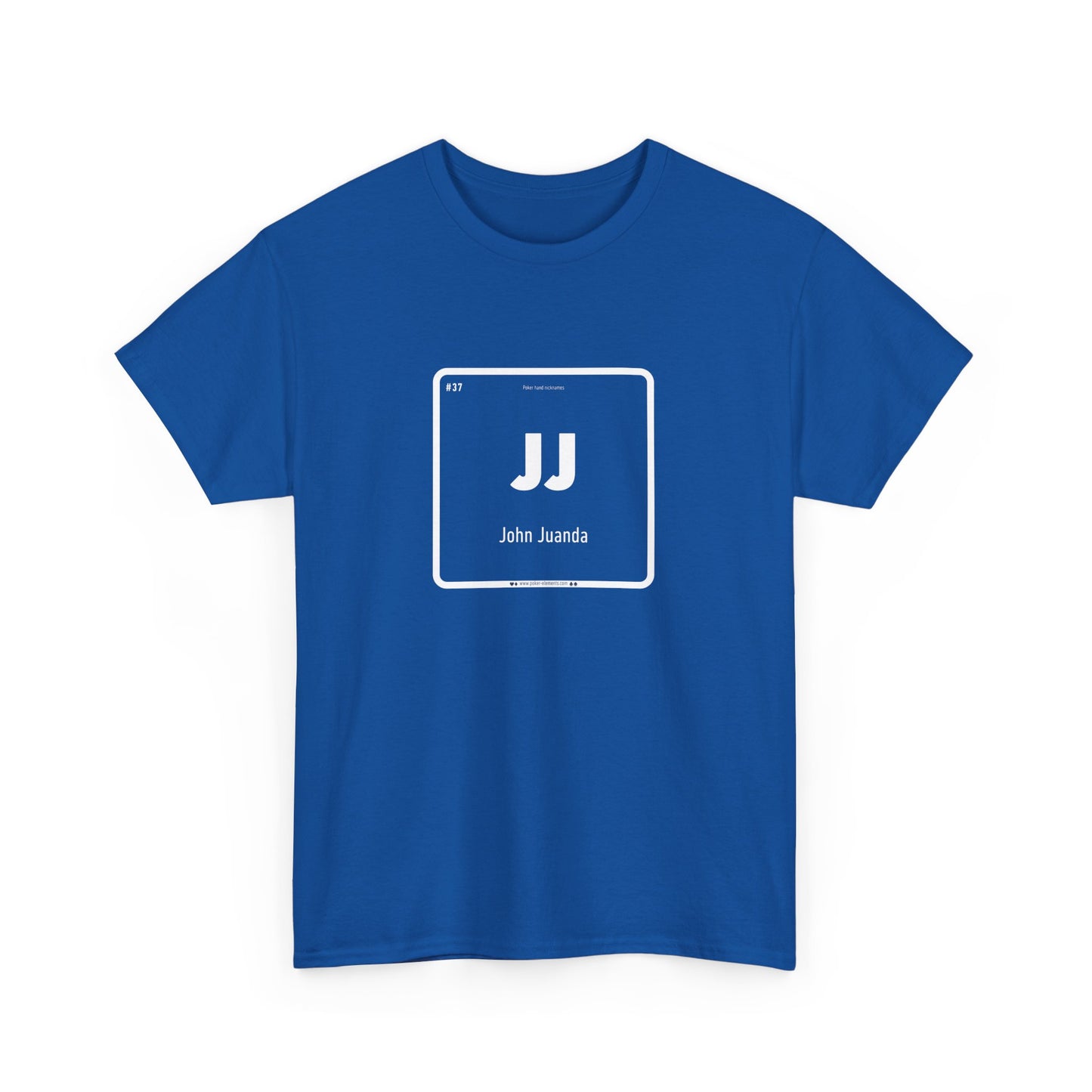 JJ - John Juanda Bluff Badge T-shirt - Periodic Table Design