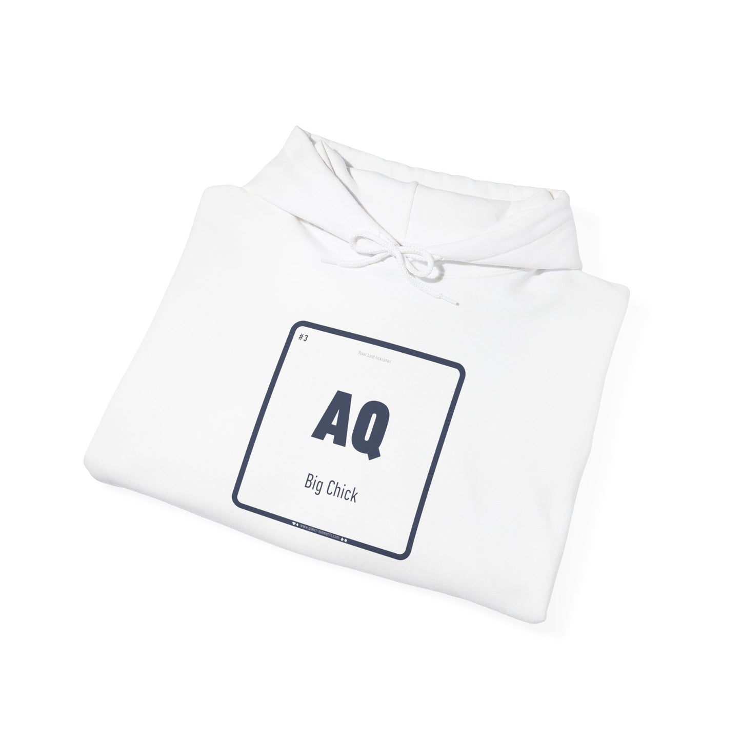 AQ - Big Chick Hooded Sweatshirt - Poker's Sassy Element