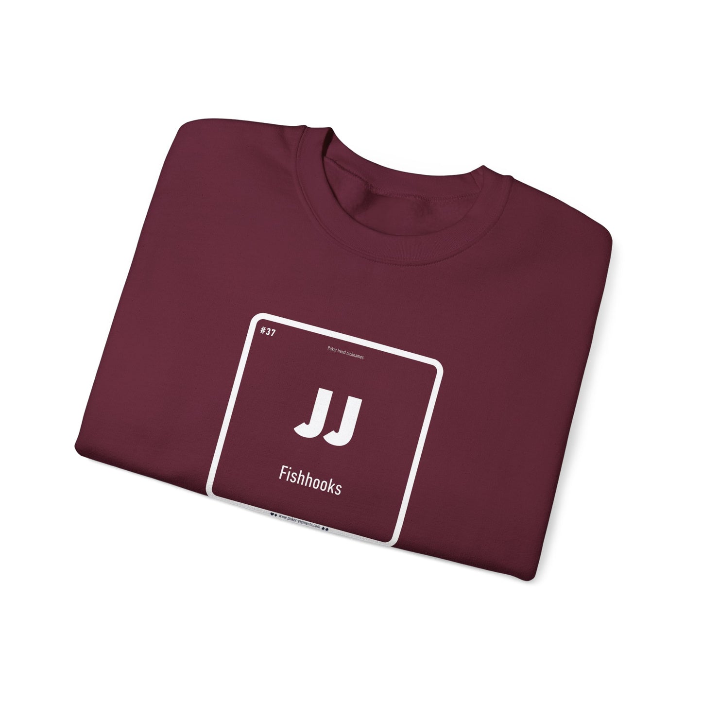 JJ - Fishhooks Sweatshirt - Periodic Poker Punch