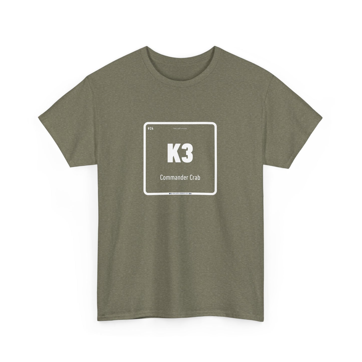 K3 - Commander Crab T-shirt - Comfortable Cotton