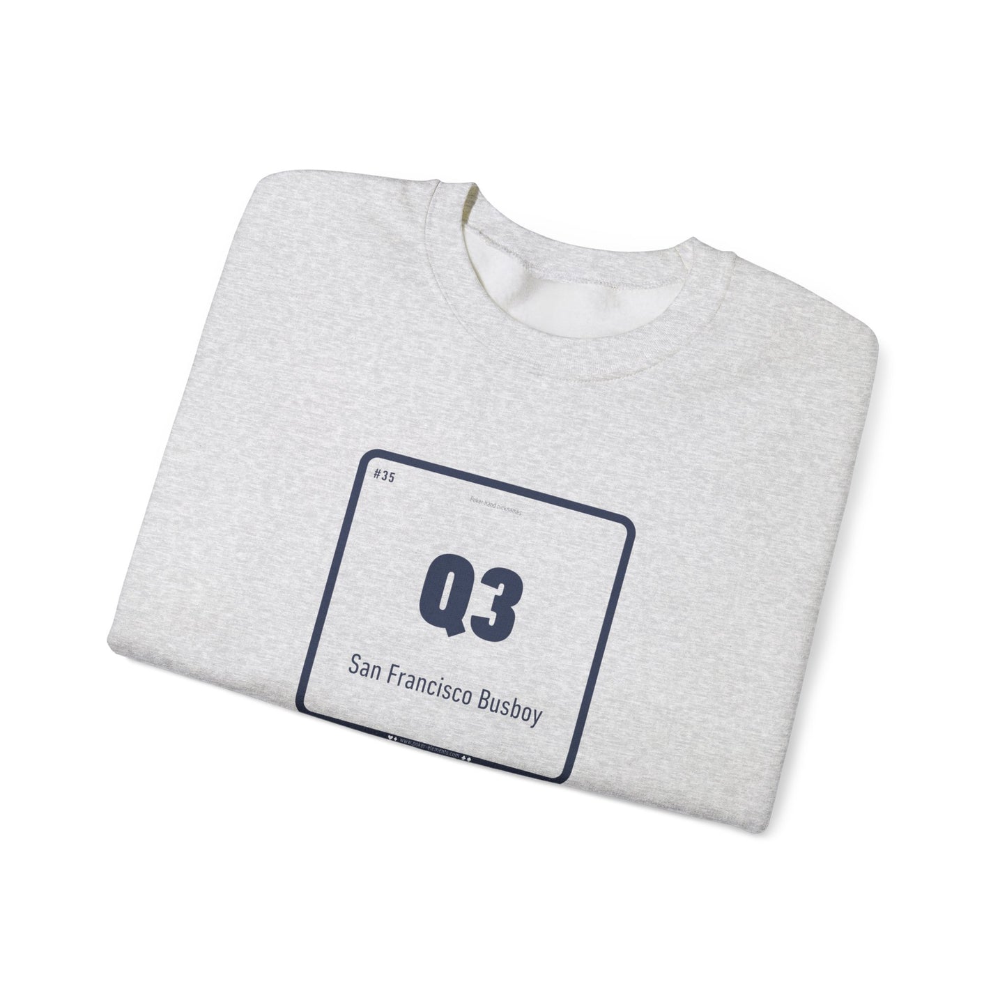 Q3 - San Francisco Busboy Bluff Sweatshirt - High-Quality Materials