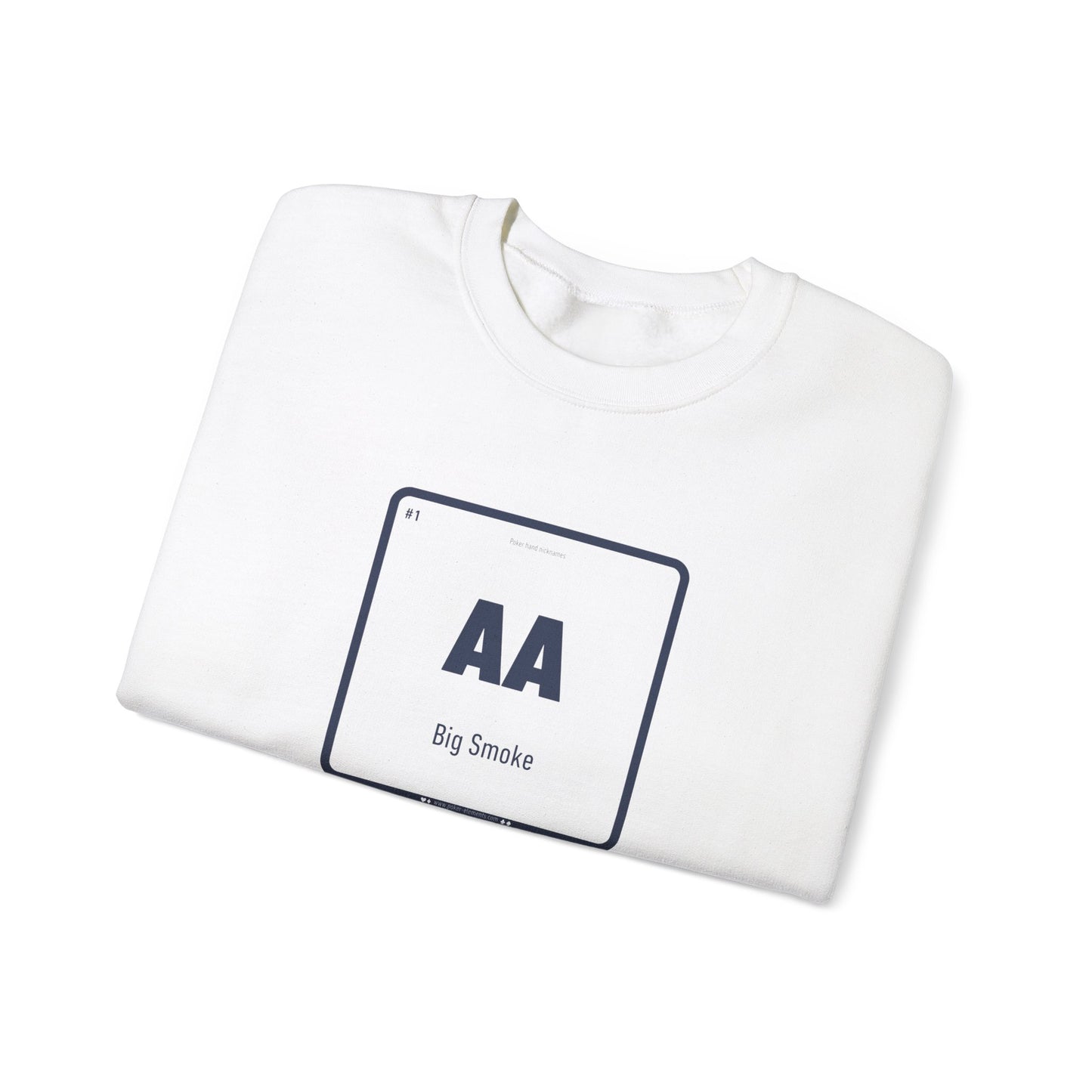 AA - Big Smoke Poker's Nuclear Hand Sweatshirt - Modern Fun Design