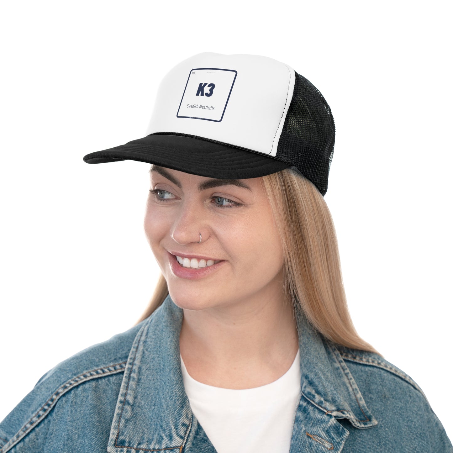 K3 - Swedish Meatballs Cap - Modern Periodic Design