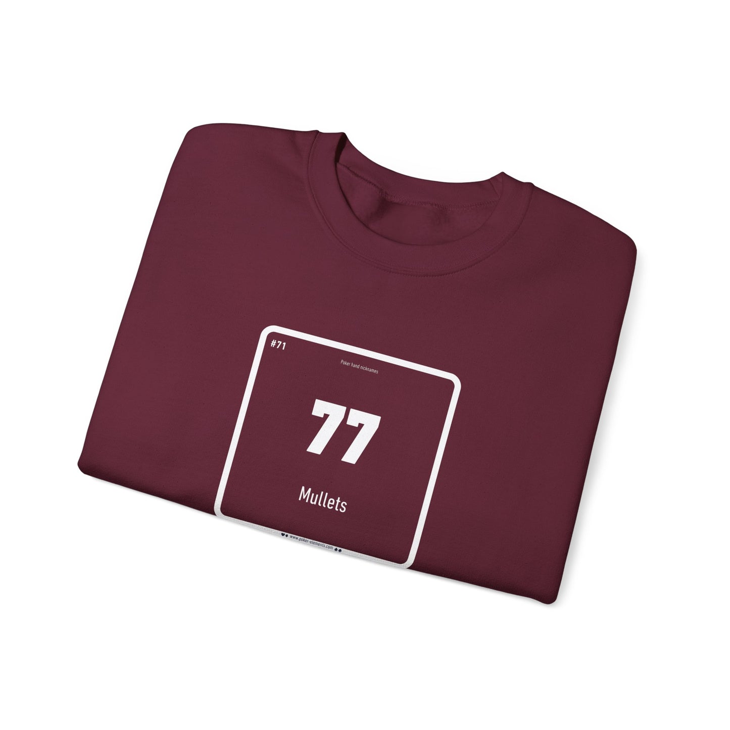 77 - Mullet Sweatshirt - Periodic Party