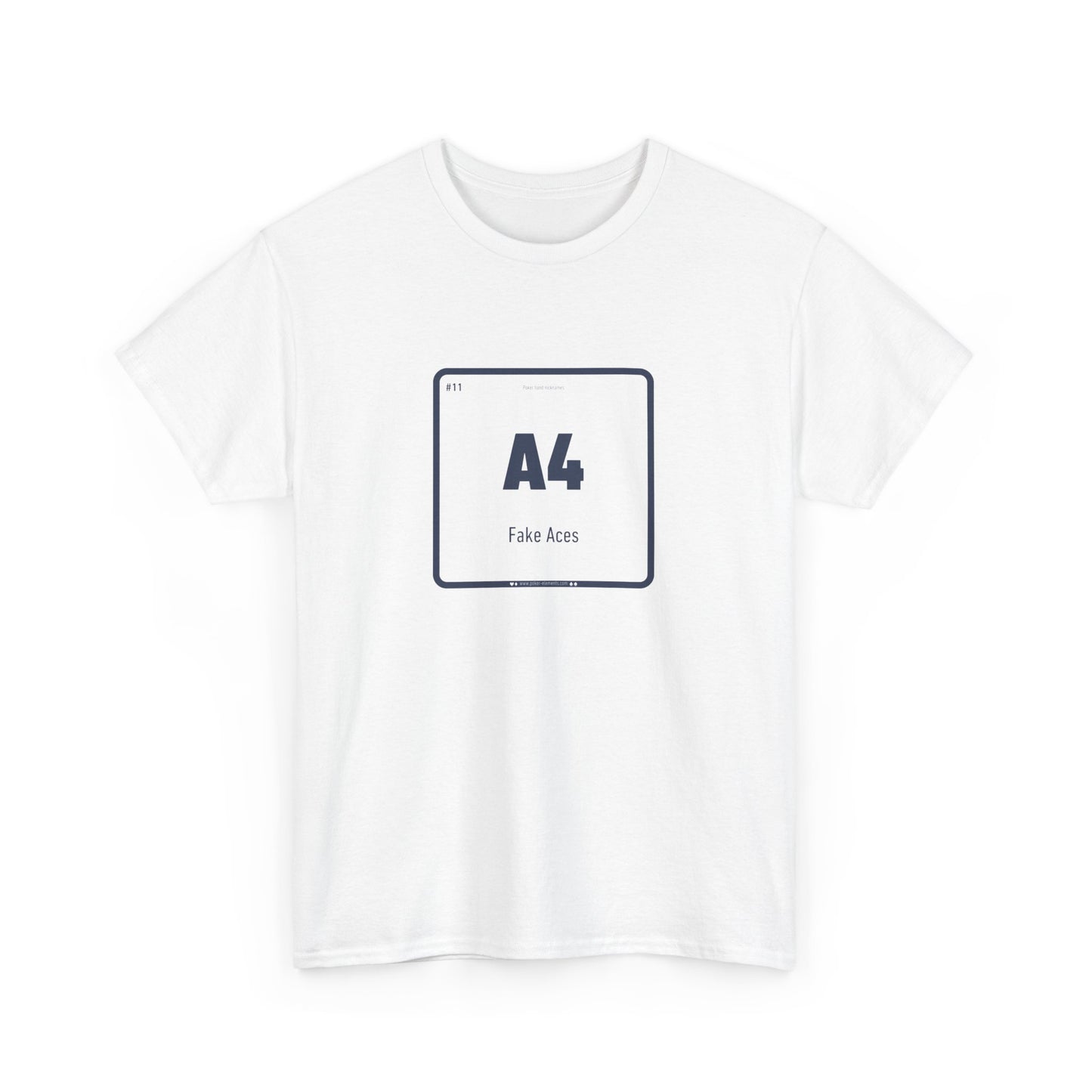 A4 - Fake Aces T-Shirt - Cotton Comfort