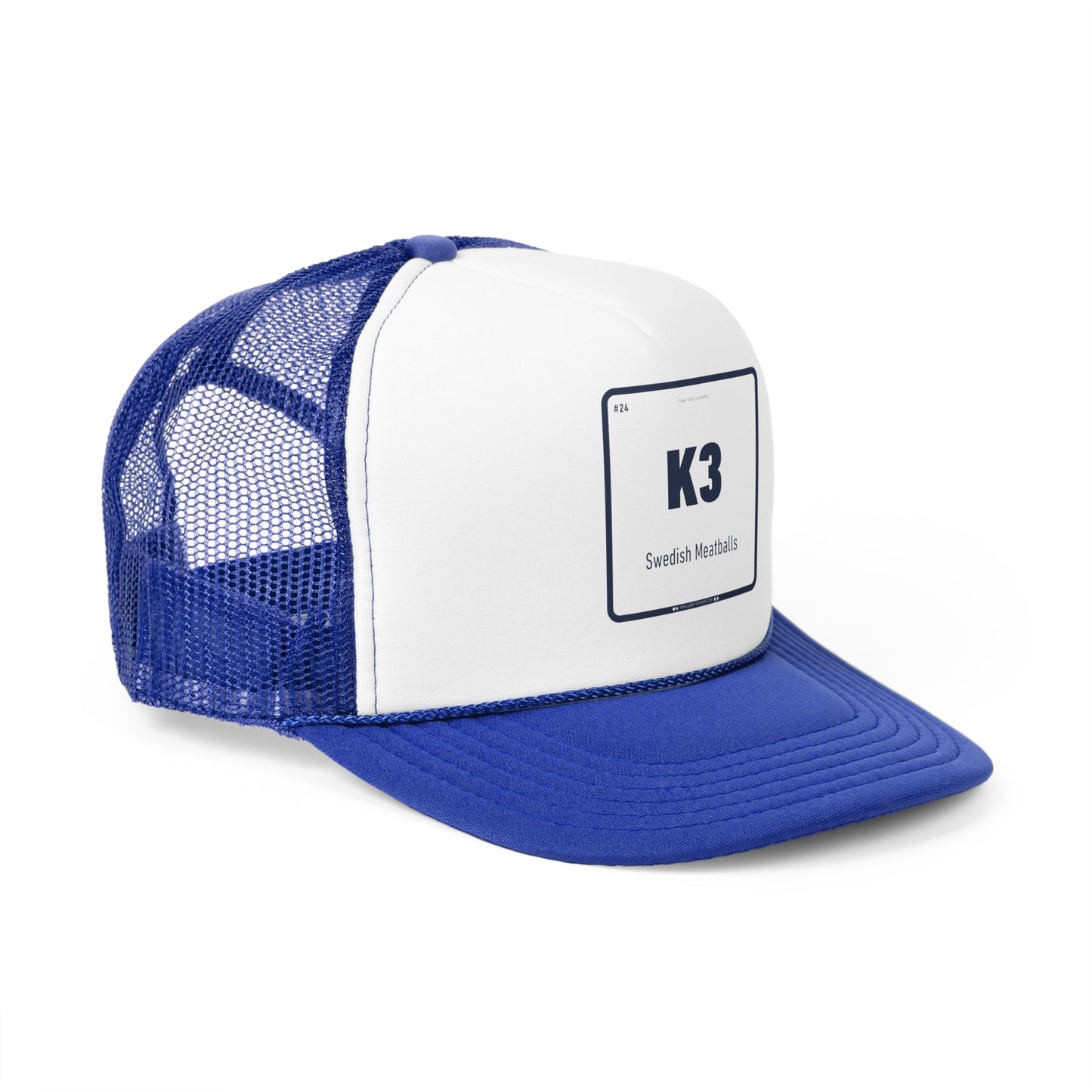 K3 - Swedish Meatballs Cap - Modern Periodic Design