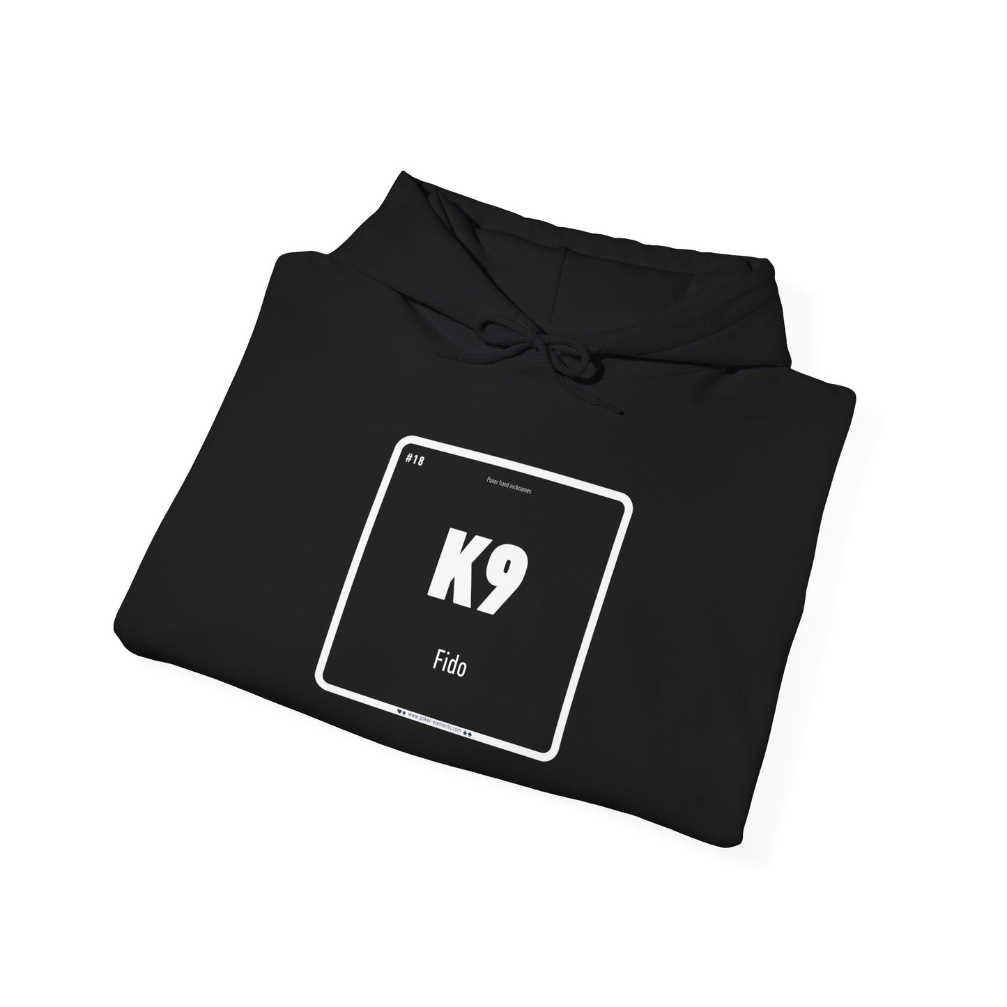 K9 - Fido Hooded Sweatshirt - Poker's Underdog Element