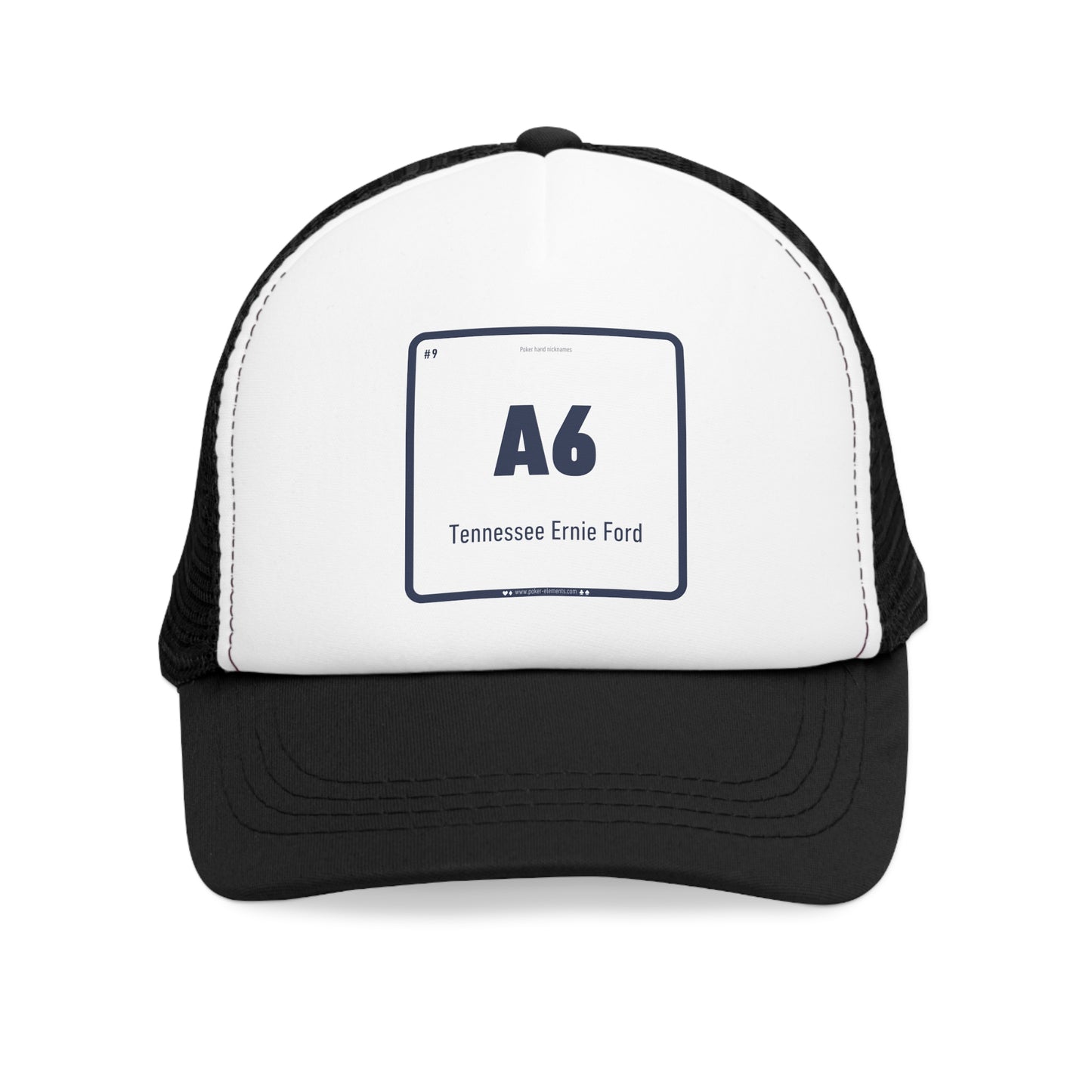 A6 - Tennessee Ernie Ford Poker Cap - Periodic Elements Design