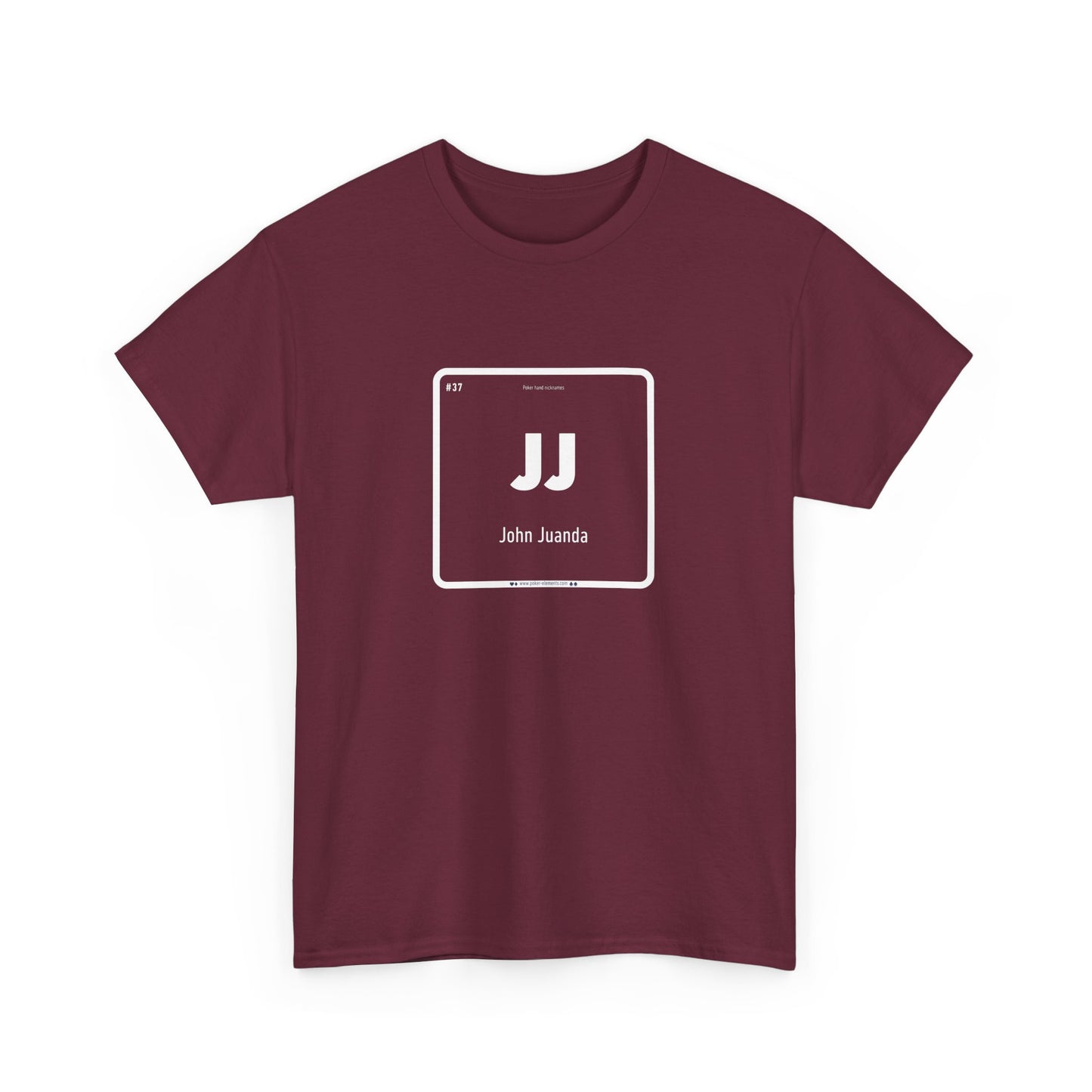 JJ - John Juanda Bluff Badge T-shirt - Periodic Table Design