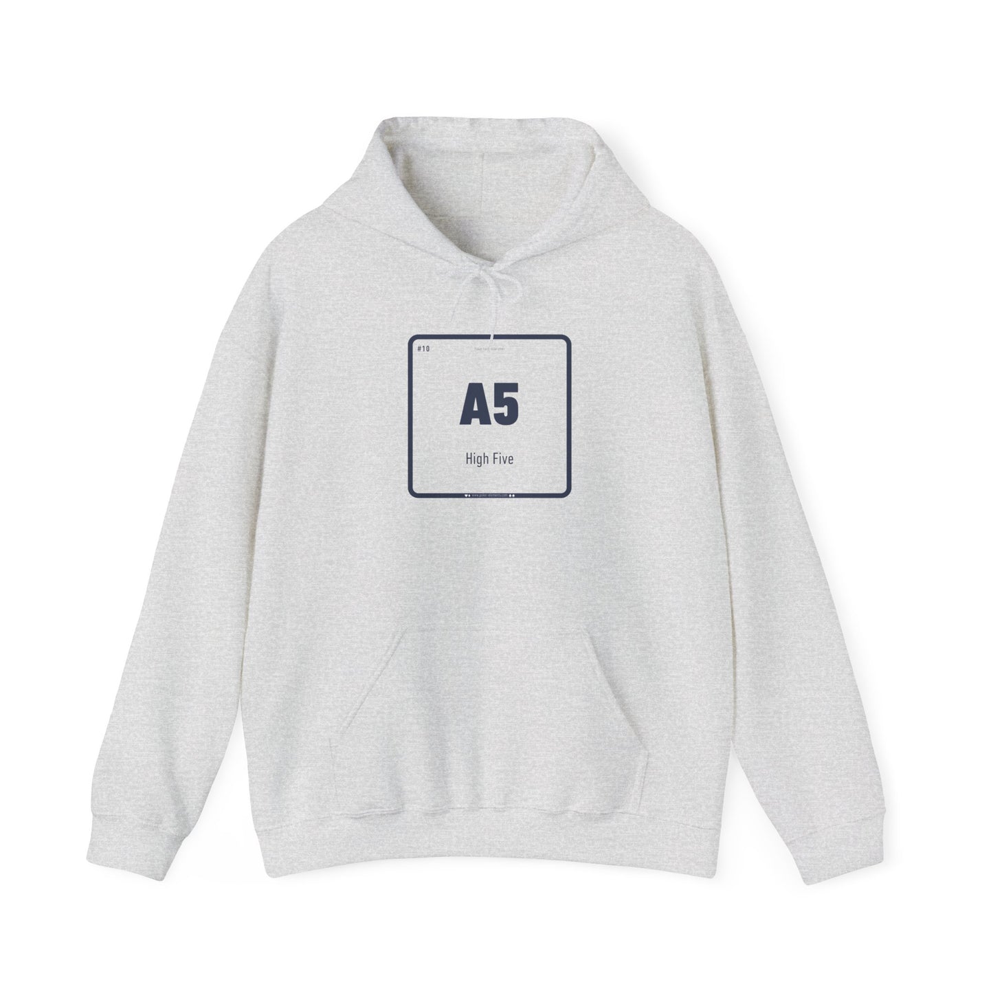 A5 - High Five Hooded Sweatshirt - Periodic Table Design