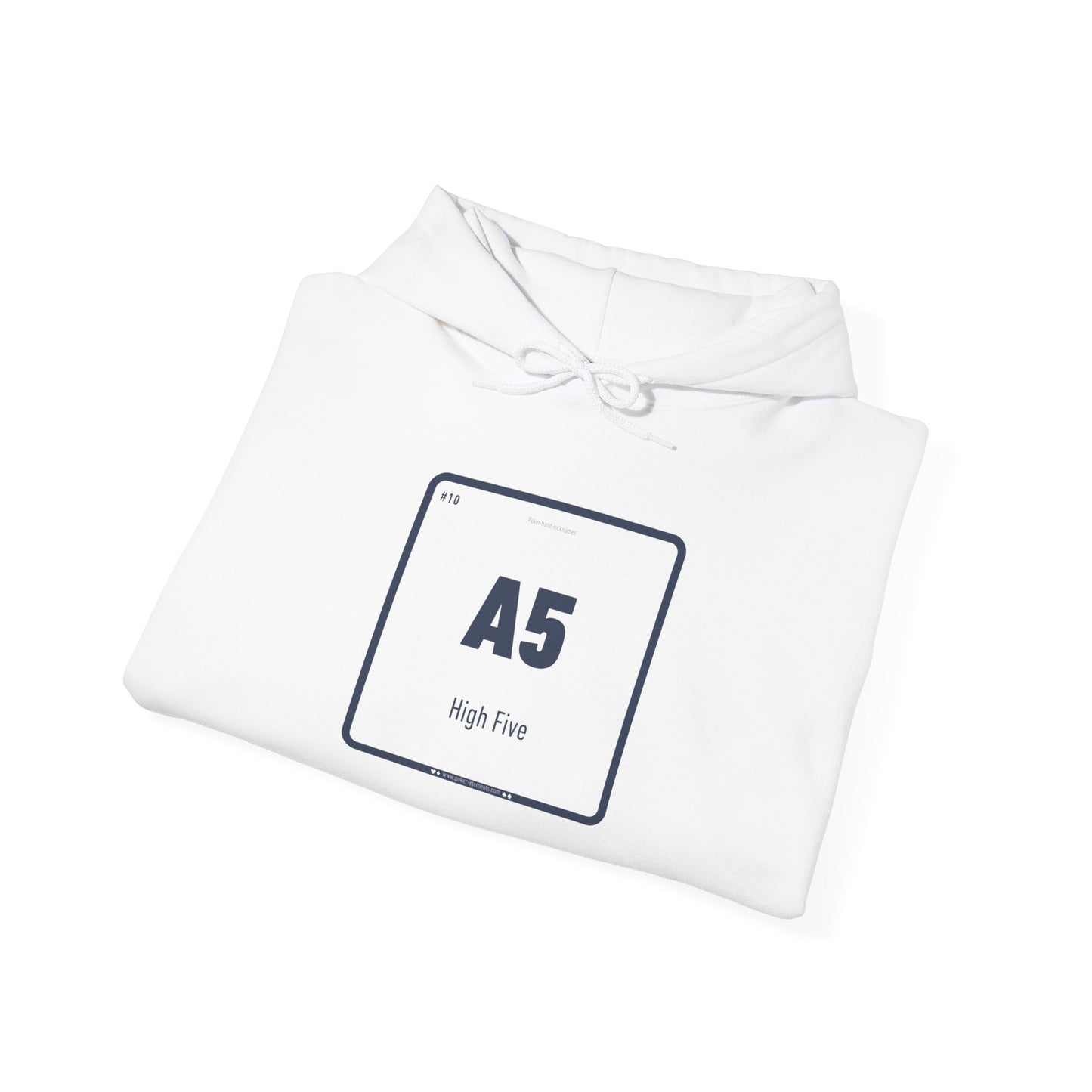 A5 - High Five Hooded Sweatshirt - Periodic Table Design