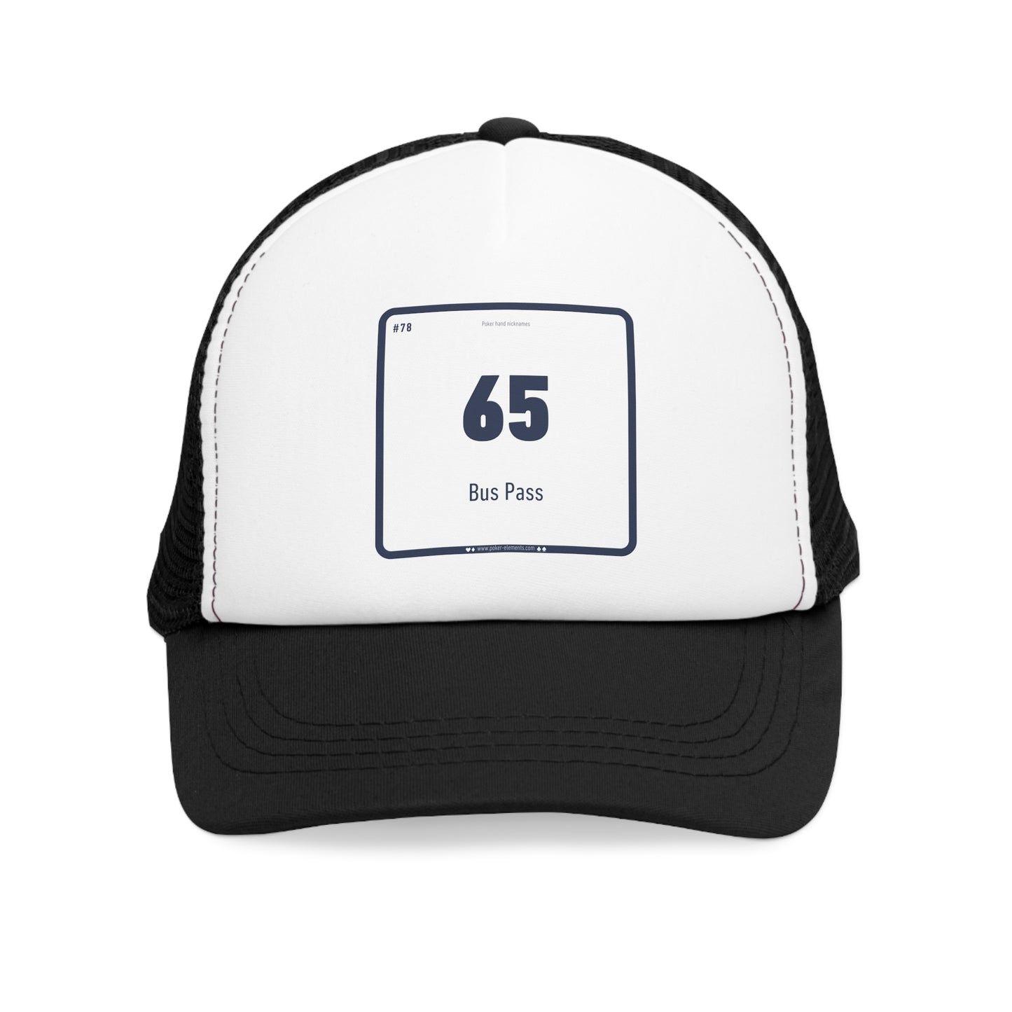 65 - Bus Pass Cap - Periodic Table Design