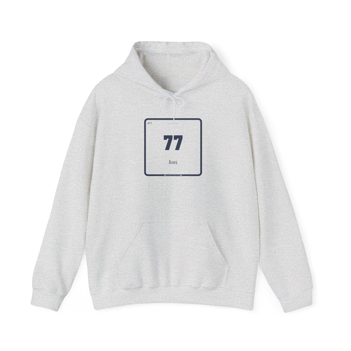 77 - Axes Hooded Sweatshirt - Slice the Competition