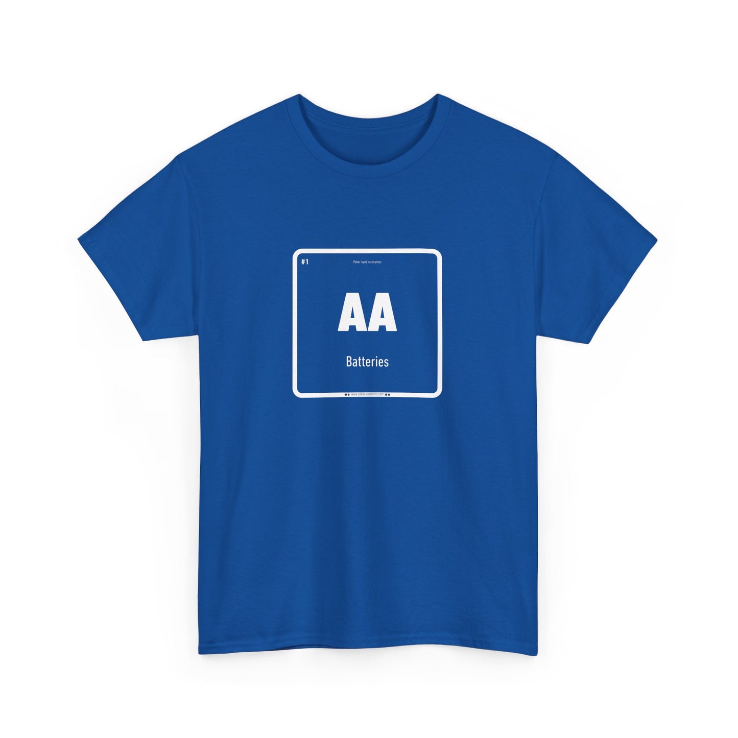 AA - Batteries T-Shirt - Periodic Design