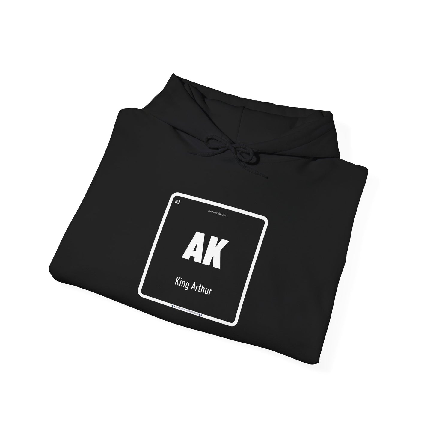 AK - King Arthur Hooded Sweatshirt - High-Quality Print