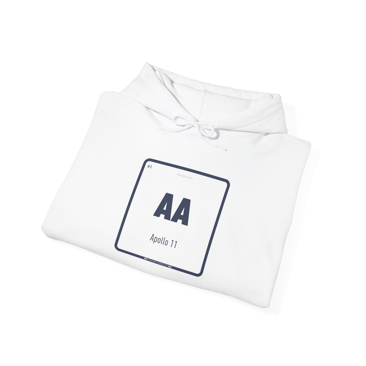AA - Apollo 11 Hooded Sweatshirt - Periodic Elements of Poker