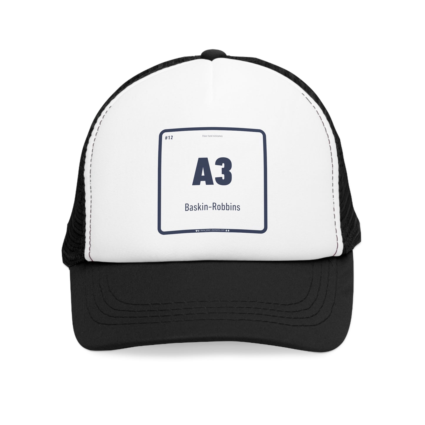 A3 - Baskin-Robbins Cap - Unique Poker Element Design