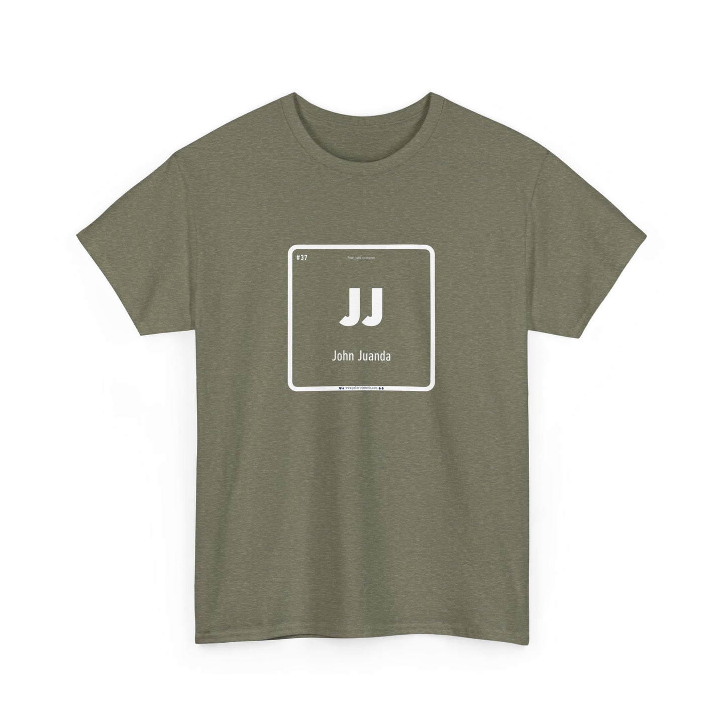 JJ - John Juanda Bluff Badge T-shirt - Periodic Table Design