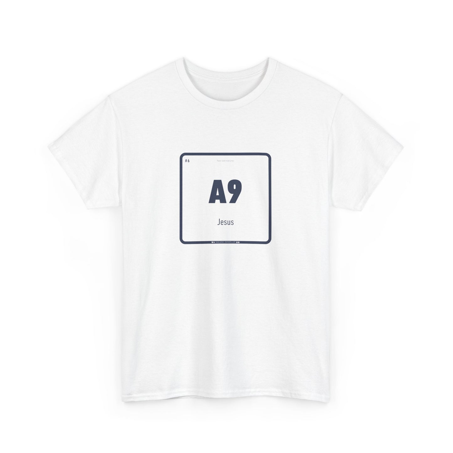 A9 - Jesus Cotton T-shirt - Poker's Miracle Element