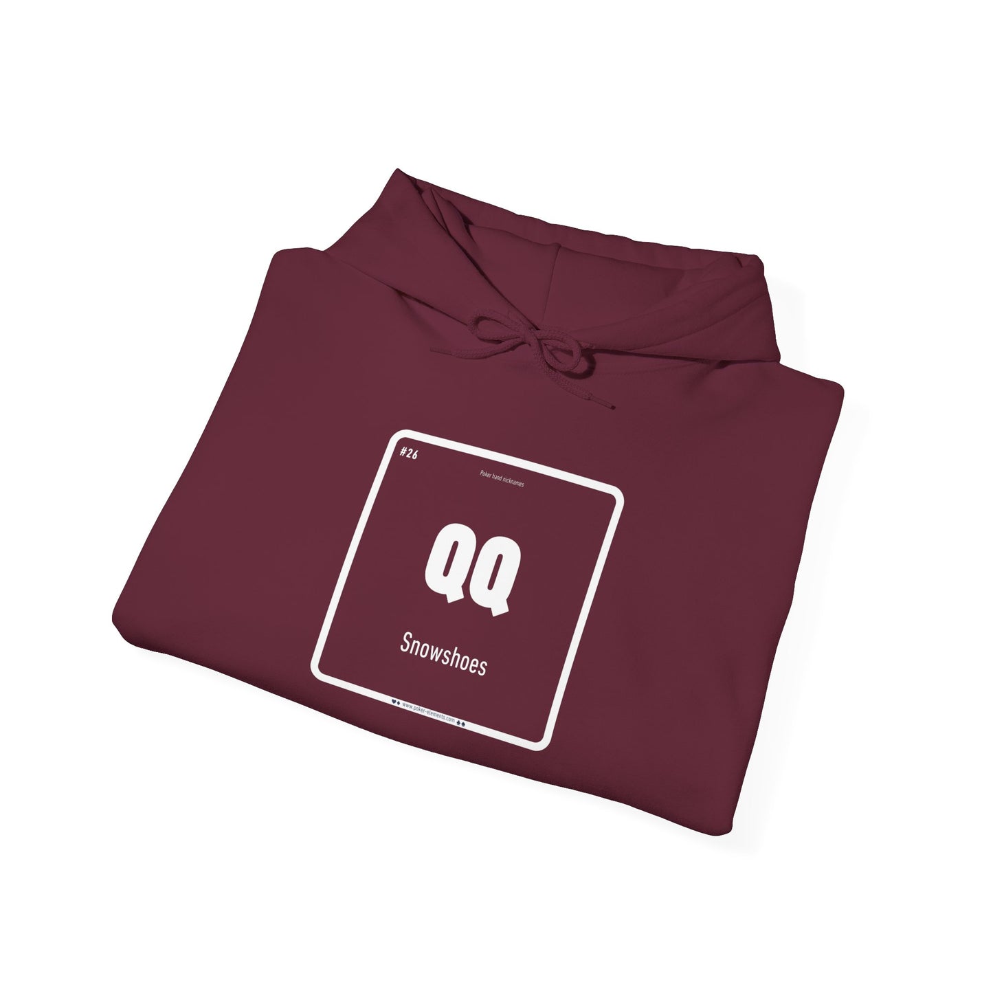 QQ - Snowshoes Hooded Sweatshirt - Periodic Table Design