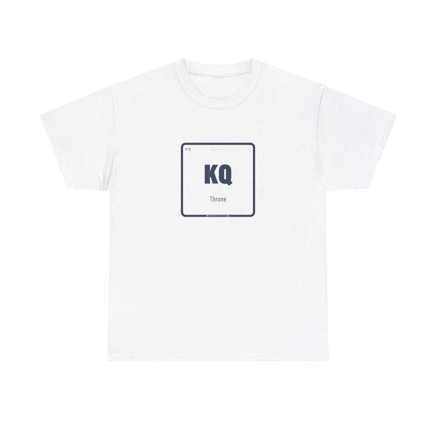 KQ - Throne T-shirt - Royal Bluff Elements