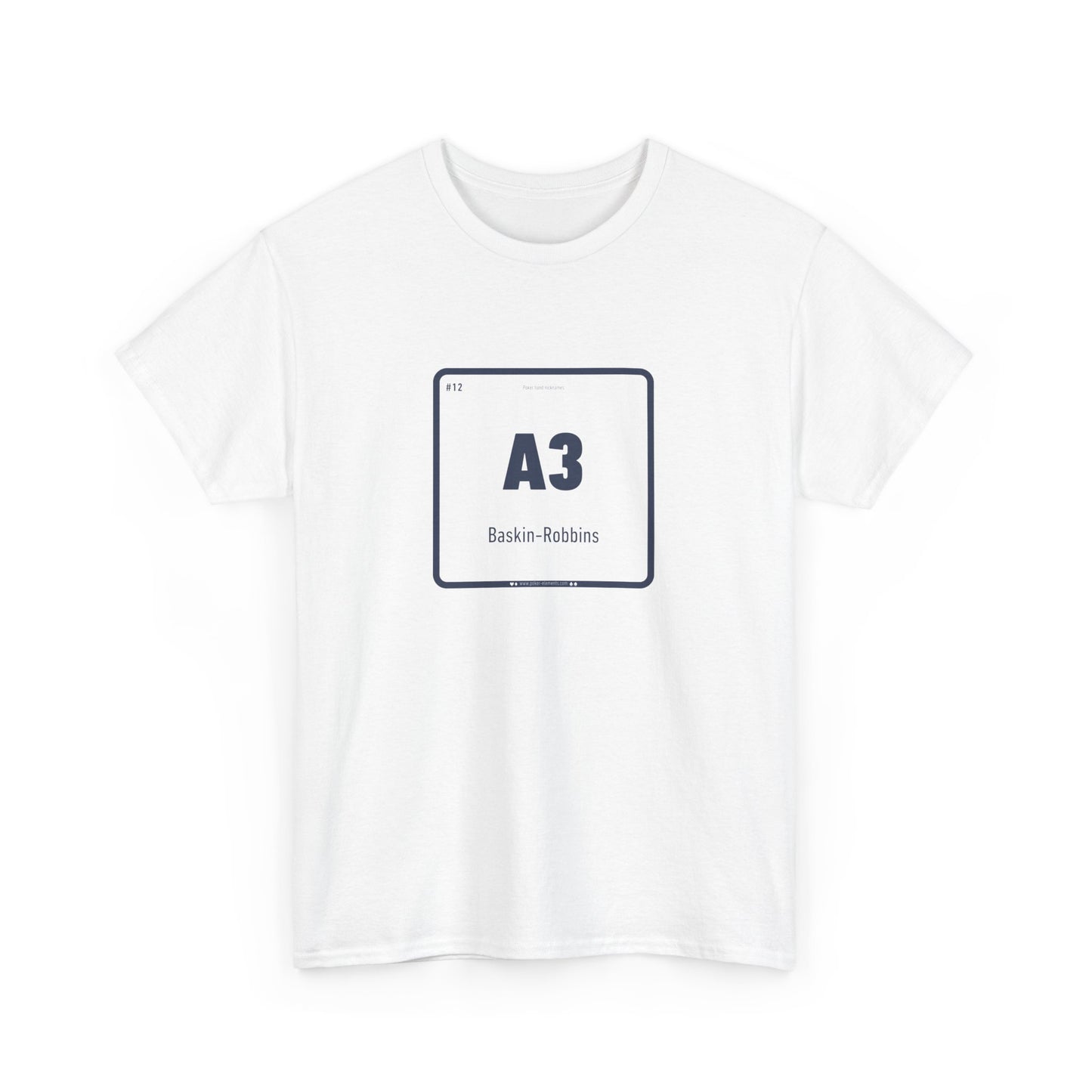 A3 - Baskin-Robbins T-shirt - Poker Elements
