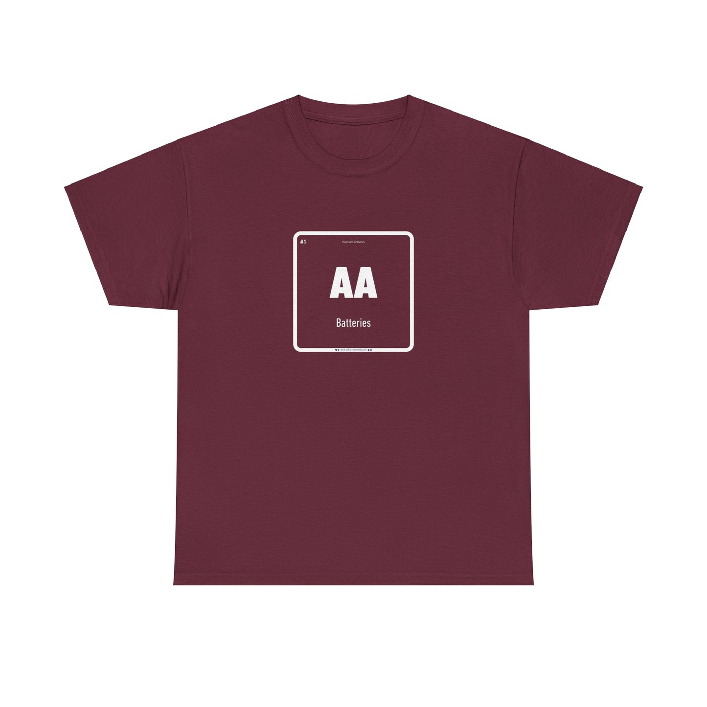AA - Batteries T-Shirt - Periodic Design