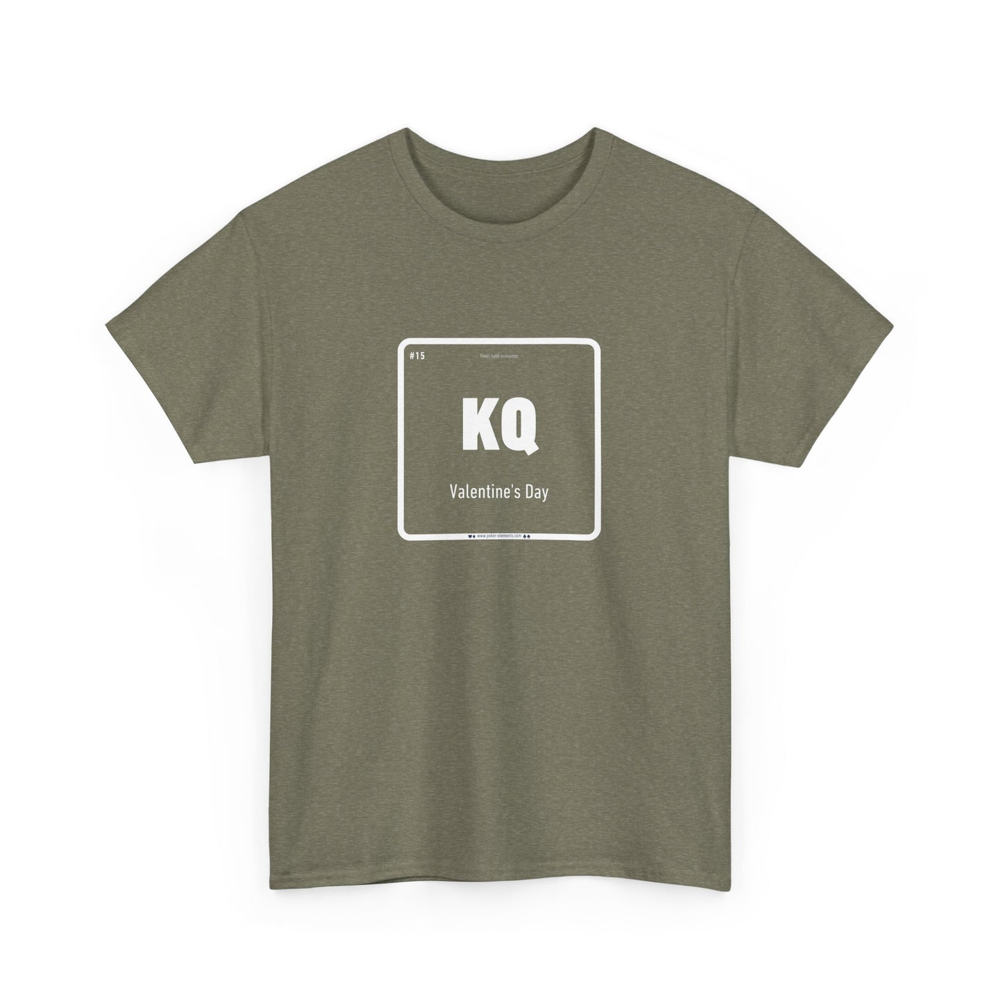 KQ - Valentine's Day Heartbreakers T-shirt - Periodic Table Design