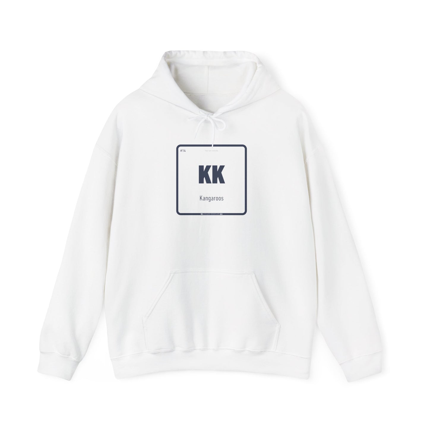 KK - Kangaroo Kings Hooded Sweatshirt - Periodic Elements Style