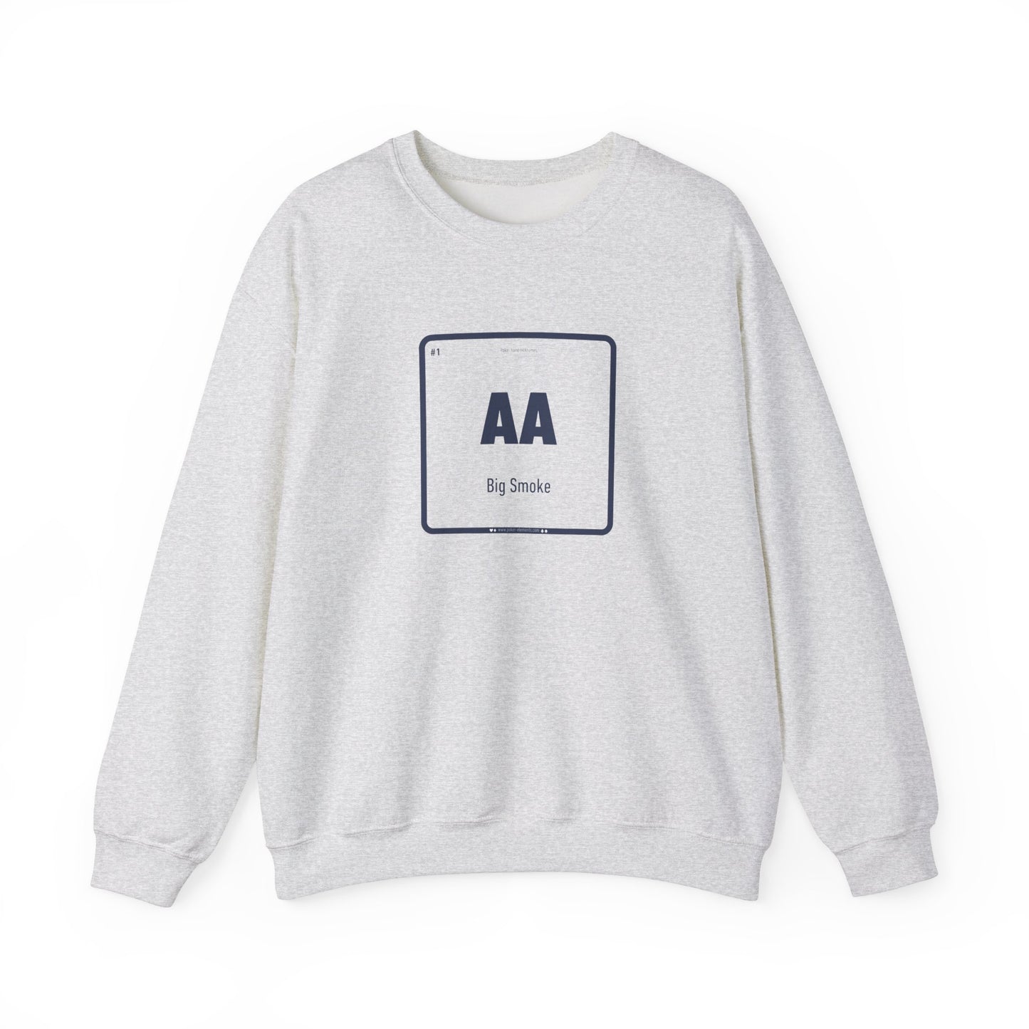AA - Big Smoke Poker's Nuclear Hand Sweatshirt - Modern Fun Design