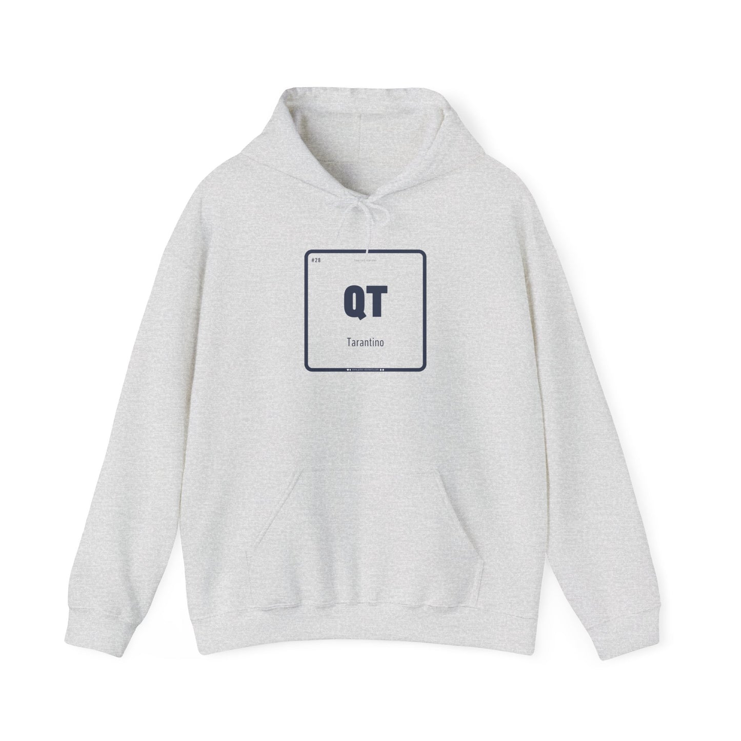 QT - Tarantino's Periodic Poker Hand Hooded Sweatshirt - Cinematic Flair