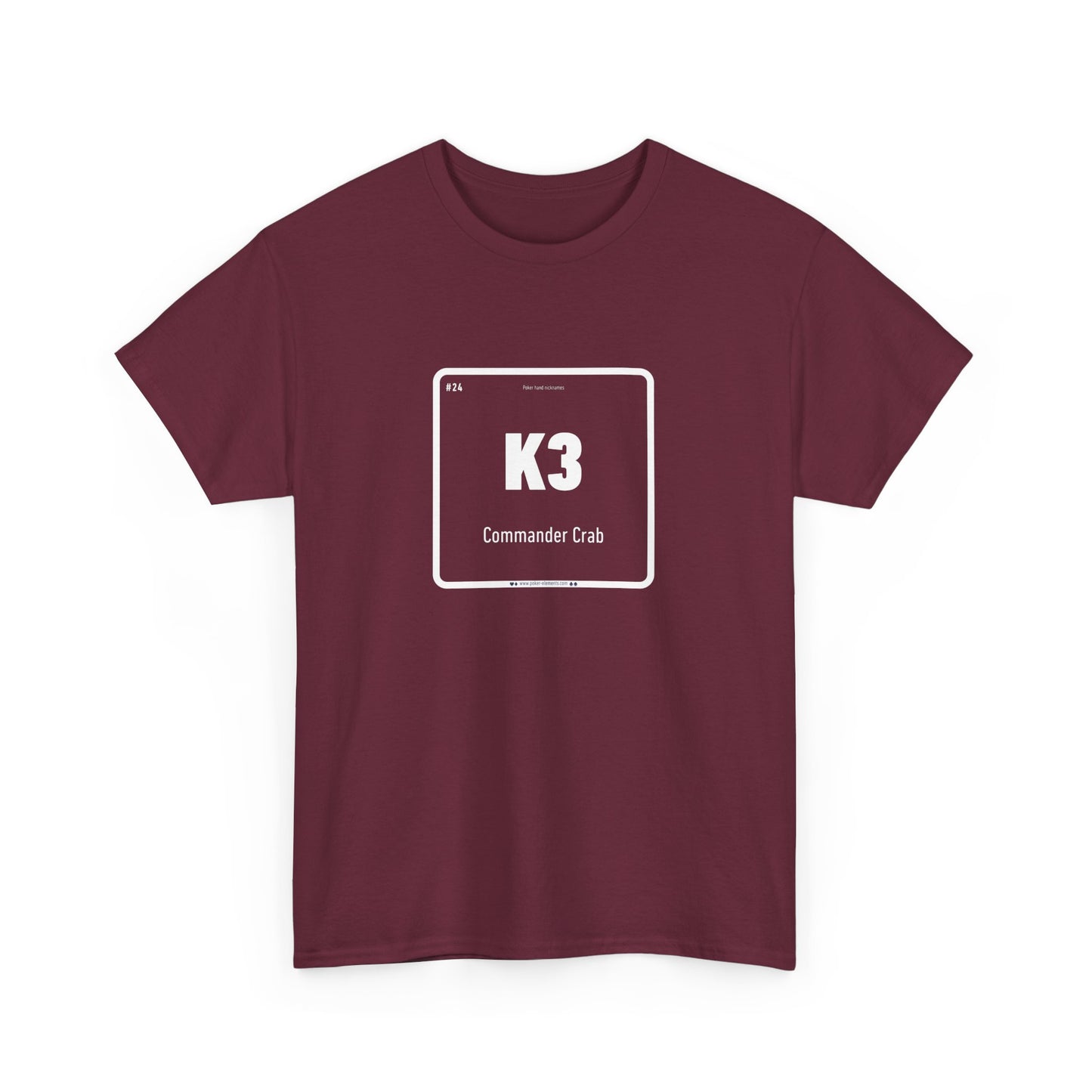 K3 - Commander Crab T-shirt - Comfortable Cotton