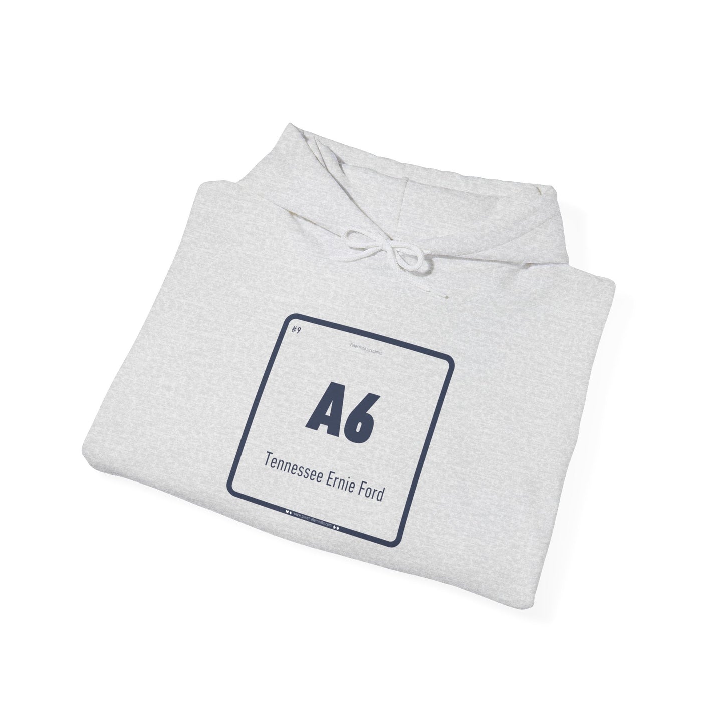 A6 - Tennessee Ernie Ford Hooded Sweatshirt - Poker Element