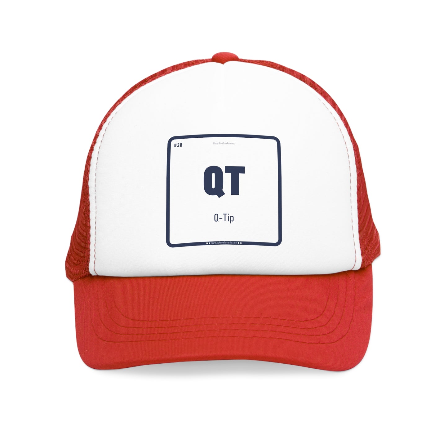QT - Q-Tip Cap - Periodic Humor Design