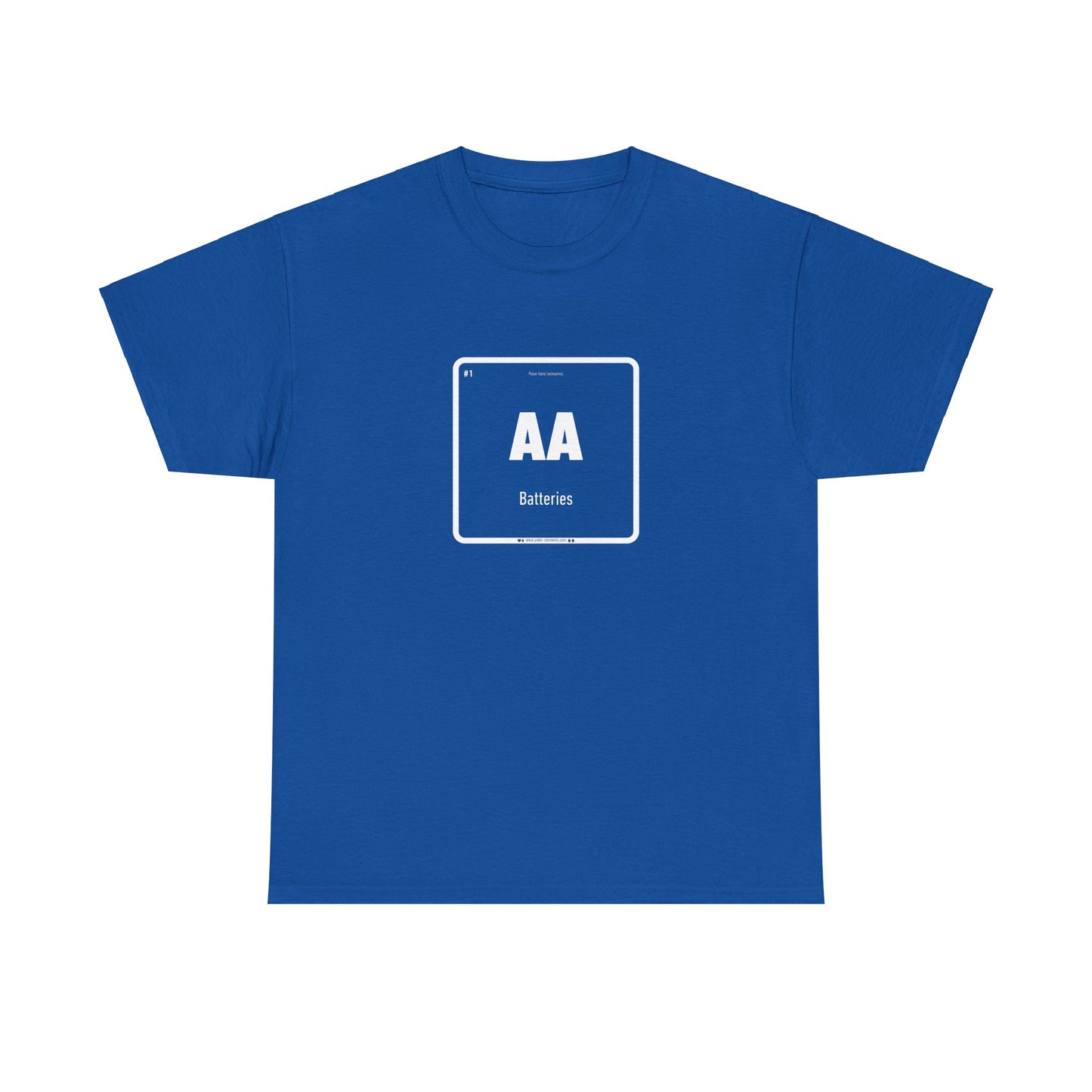 AA - Batteries T-Shirt - Periodic Design