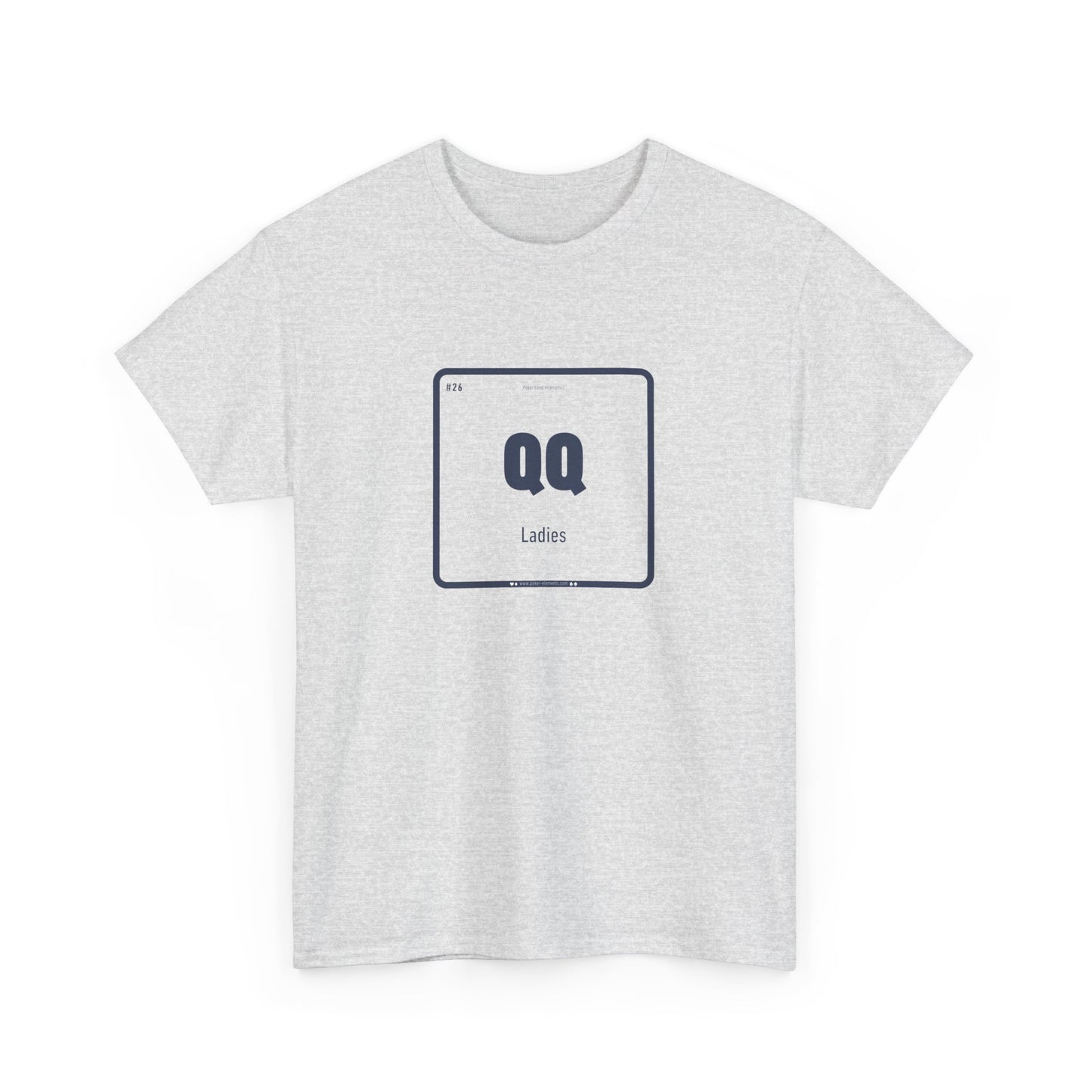 QQ - Ladies T-shirt - Periodic Poker Swag