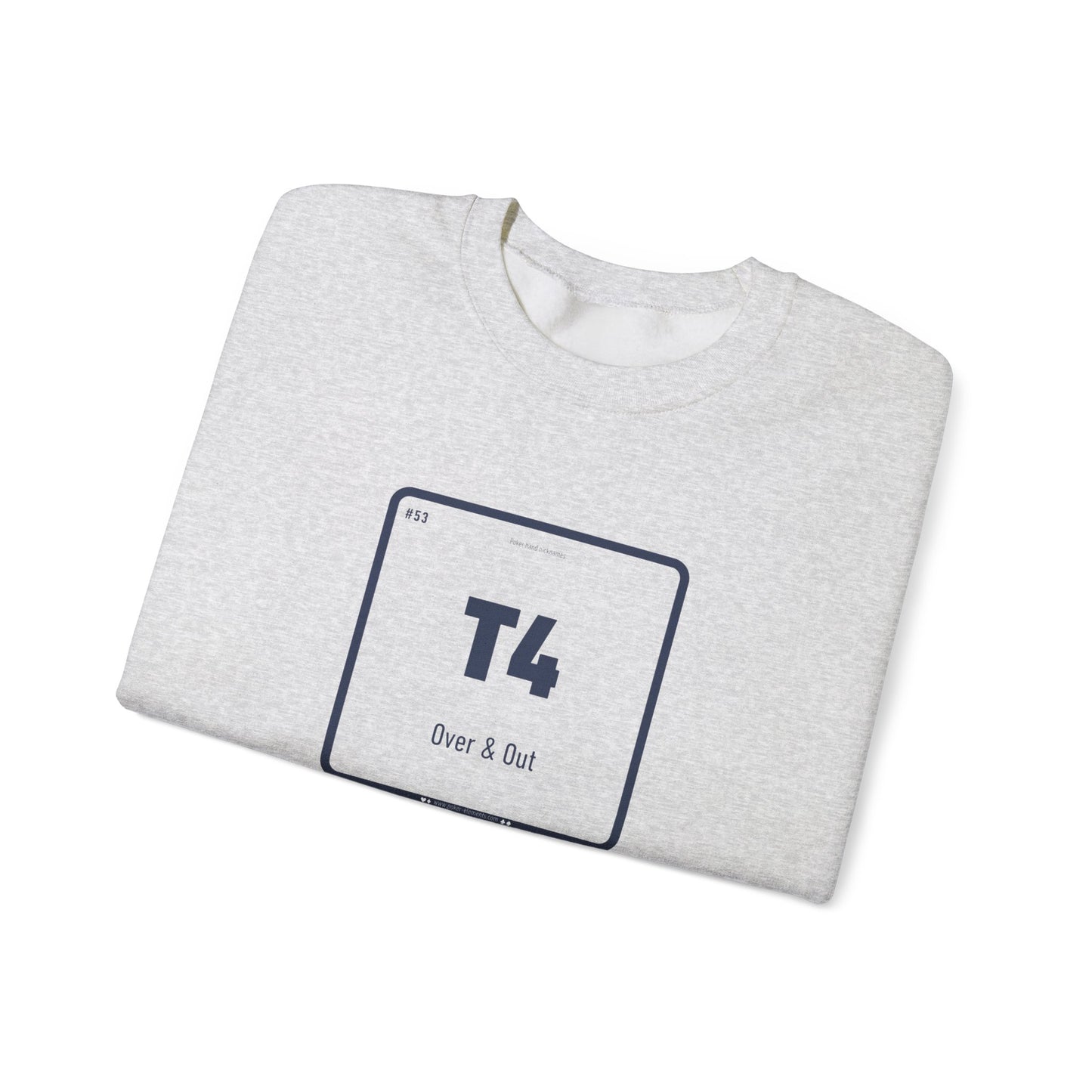 T4 - Over & Out Sweatshirt - Periodic Table Twist