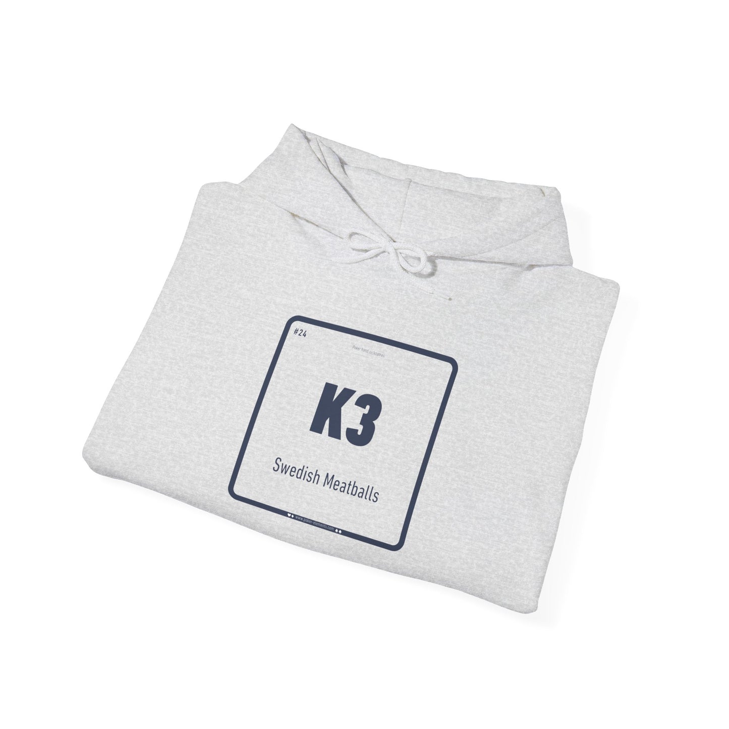 K3 - Swedish Meatballs Hooded Sweatshirt - Poker's Periodic Punch