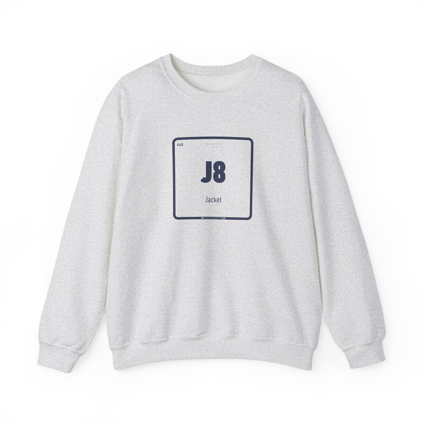J8 - Jacket Sweatshirt - Periodic Poker Flair