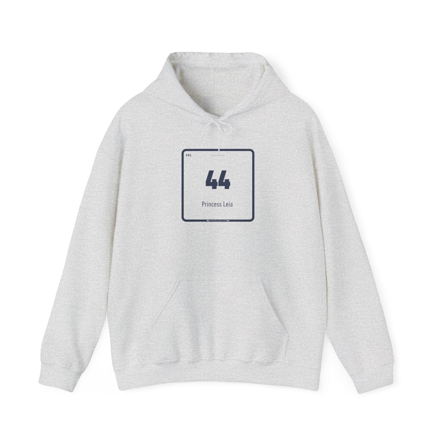 44 - Princess Leia's Galactic Gambit Hooded Sweatshirt - High-Quality Material