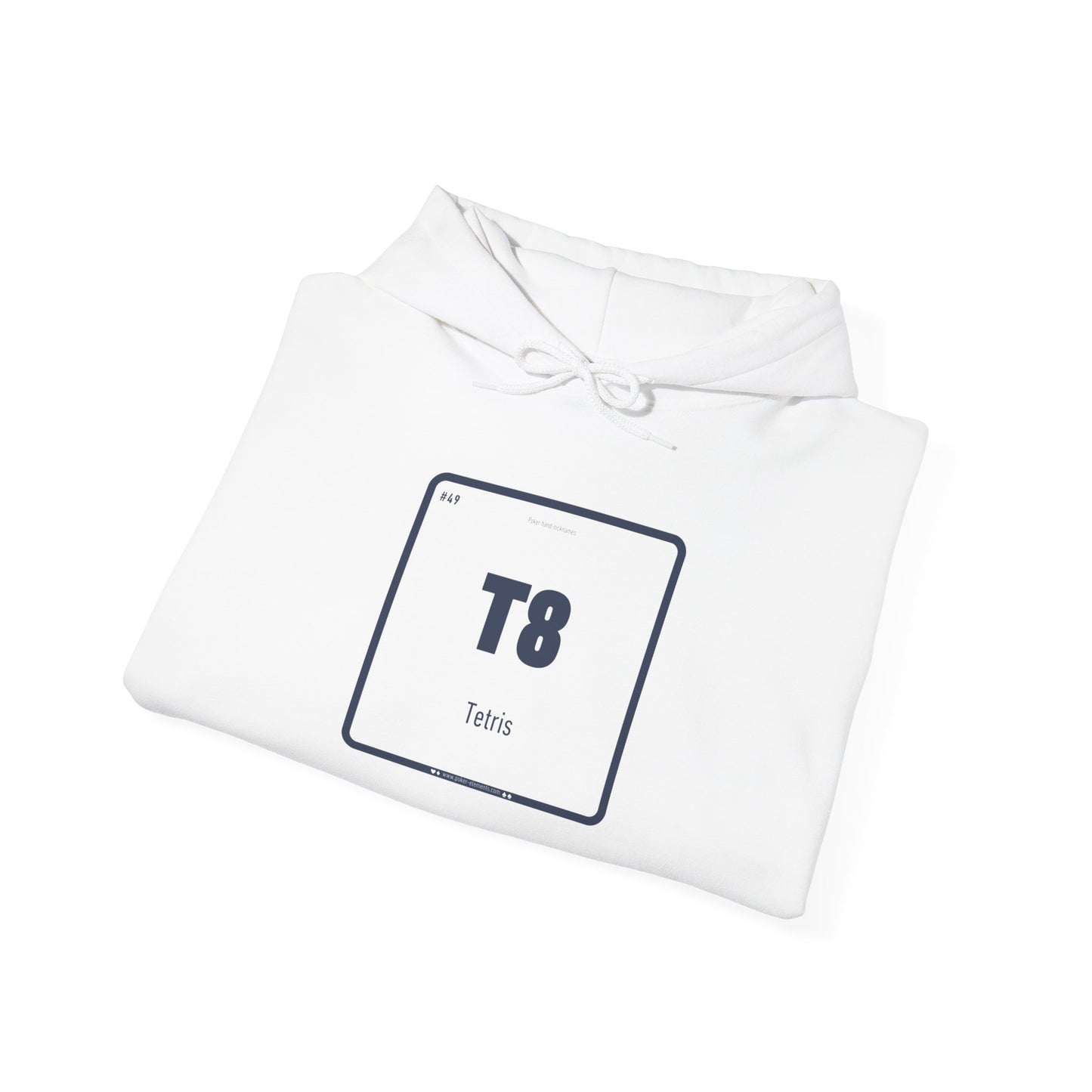 T8 - Tetris Block Hooded Sweatshirt - Poker's Risky Element